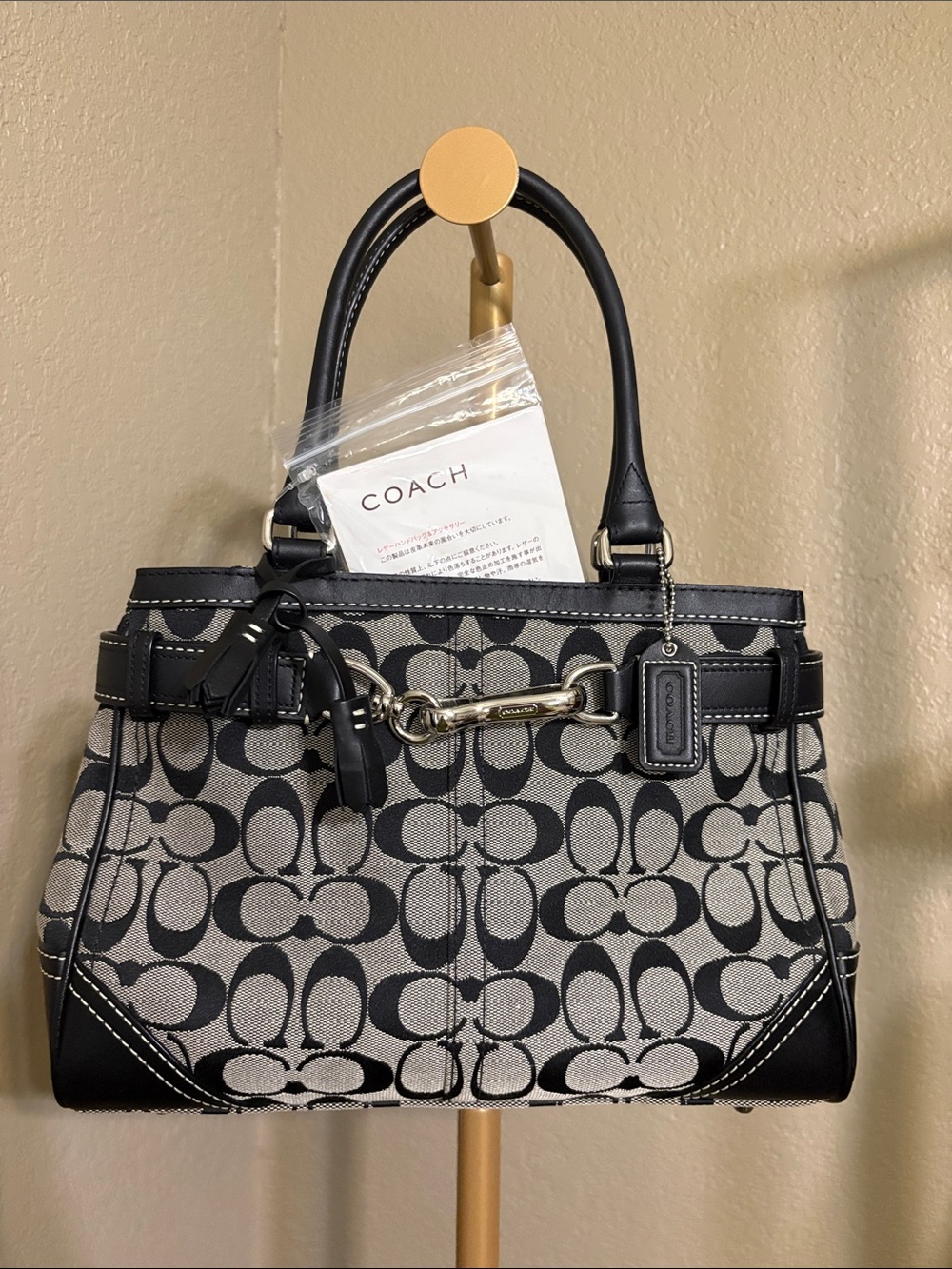 Coach Hamptons Signature C bag